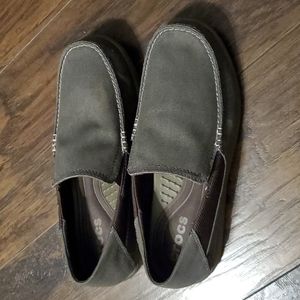 Crocs mens' santa cruz slip on loafers